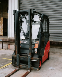 Unloading of the truck